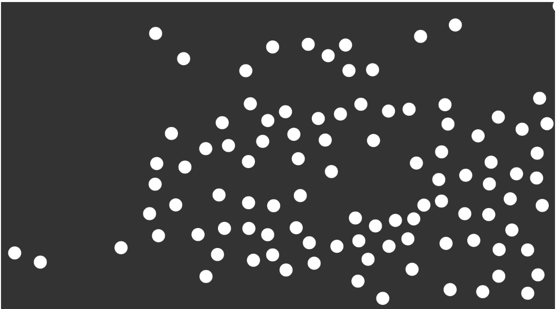 By far my favourite code to mess around with was the grey balls, I continued to adjust the speed, size, and many other  attributes.