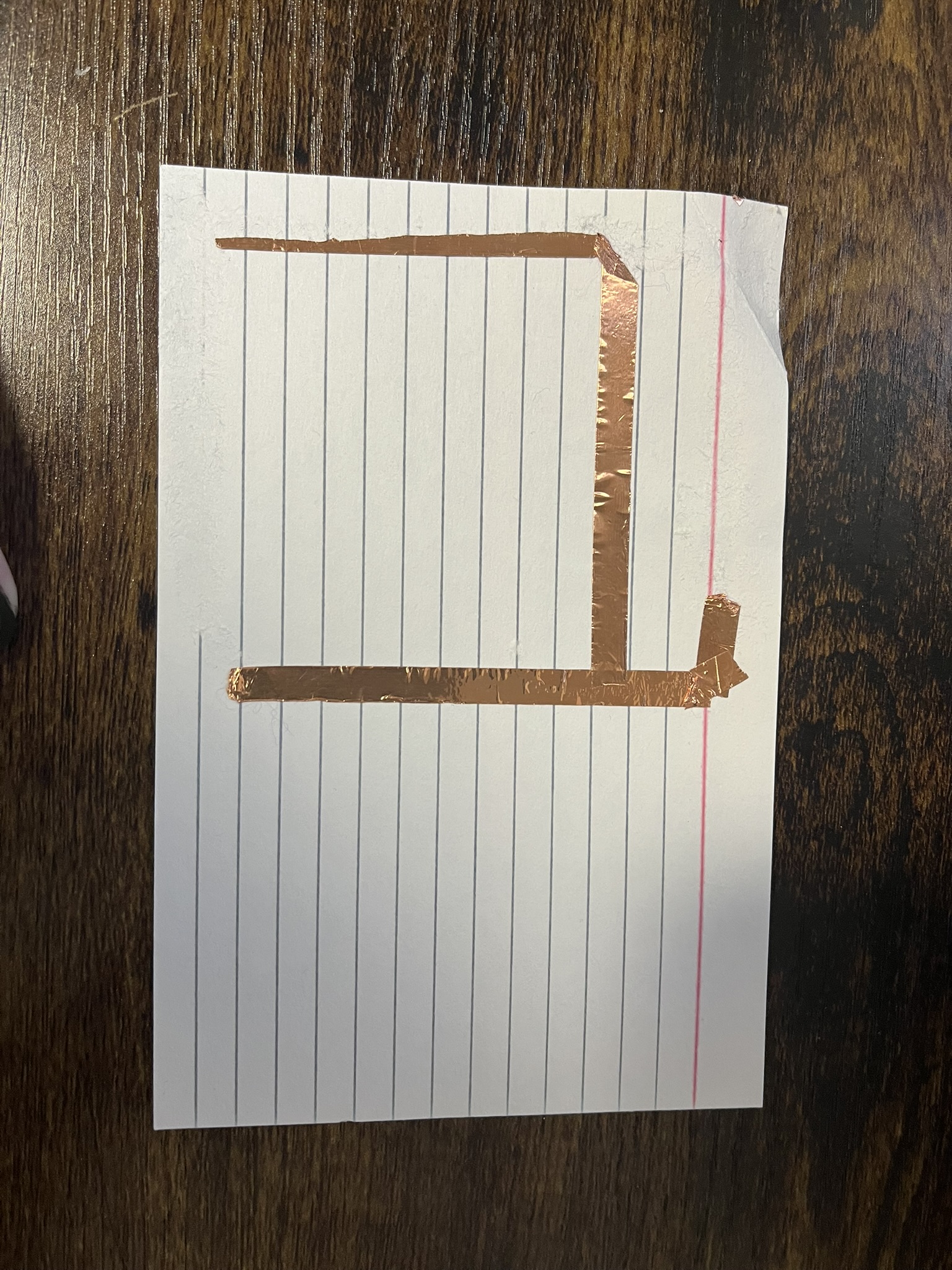 There were a lot of failed circuits in the process of remembering how to construct them and learning how to best utilize the copper tape.