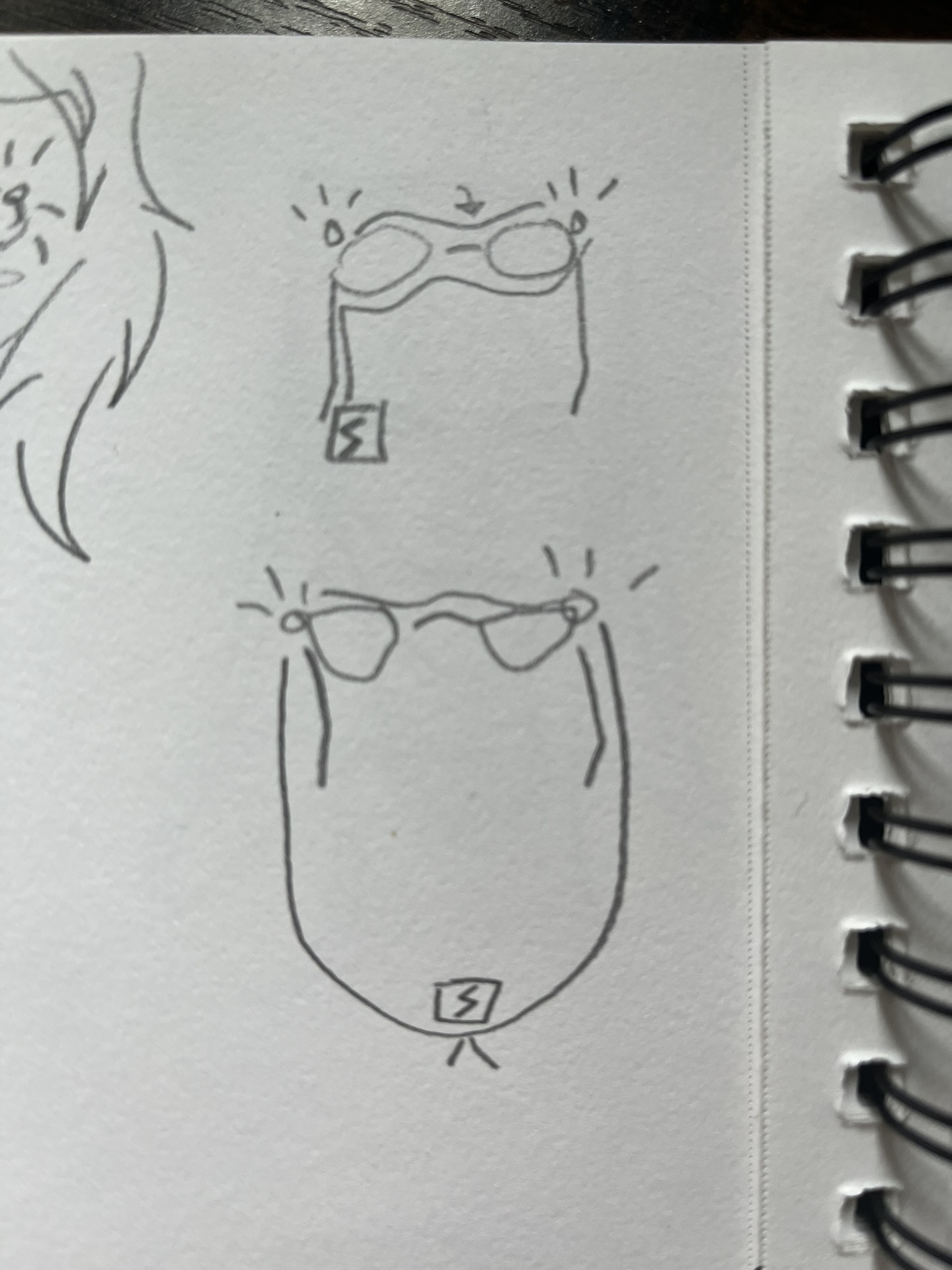 This sketch is me working out how I would actually construct this circuit.