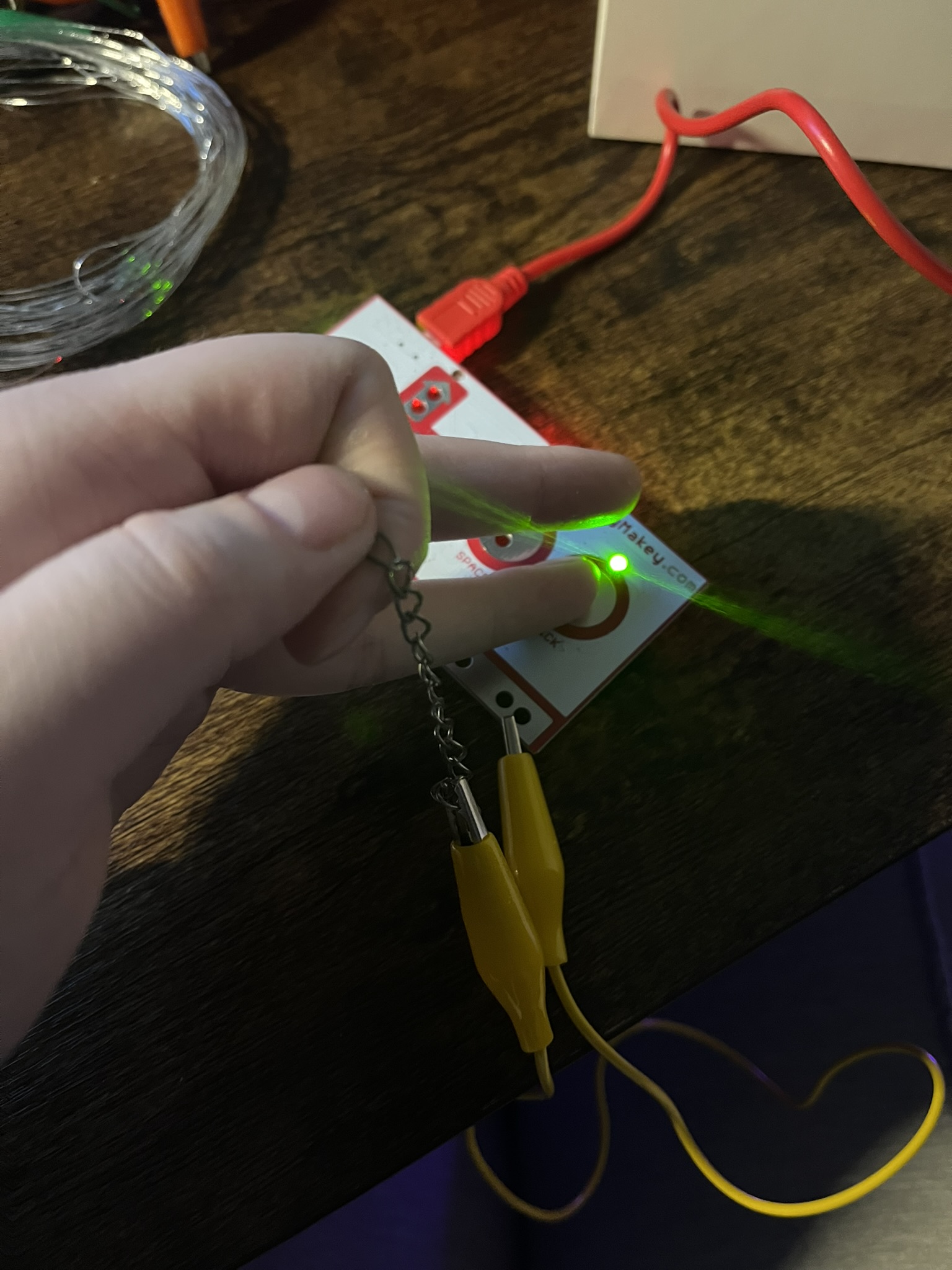 I tested my materials to see if I could potentially use something new for my doll.